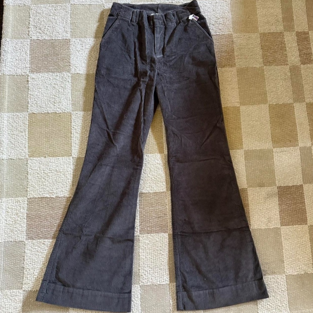 Treasure & Bond Dark Gray Corduroy Pants